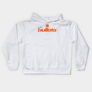 Baltimore Bullets Retro Defunct NBA Team Fan Art Kids Hoodie